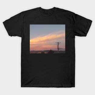 Powerlines at Sunset T-Shirt